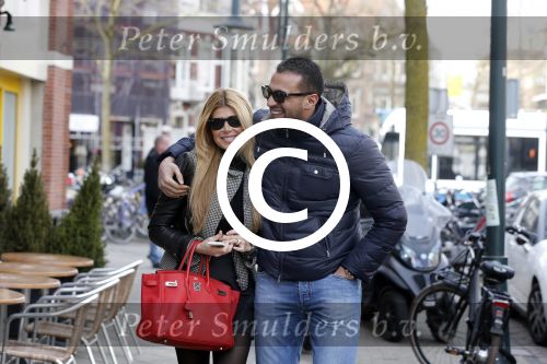 Amsterdam 25 maart 2013
Estelle Cruijff en Badr Hari op de cornelis schuytstraat.
Peter Smulders bv
