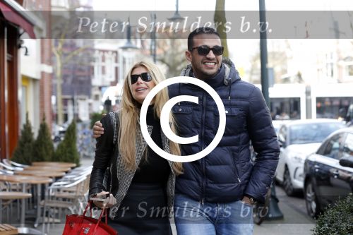 Amsterdam 25 maart 2013
Estelle Cruijff en Badr Hari op de cornelis schuytstraat.
Peter Smulders bv