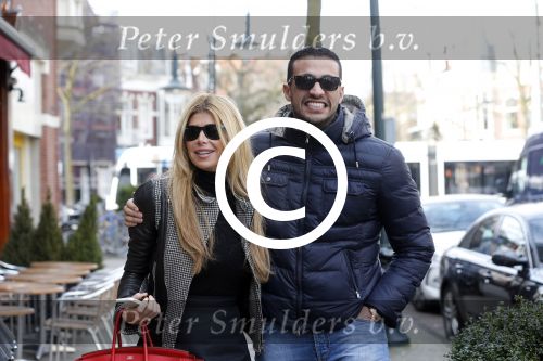 Amsterdam 25 maart 2013
Estelle Cruijff en Badr Hari op de cornelis schuytstraat.
Peter Smulders bv