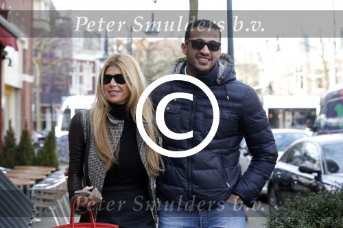 Amsterdam 25 maart 2013
Estelle Cruijff en Badr Hari op de cornelis schuytstraat.
Peter Smulders bv