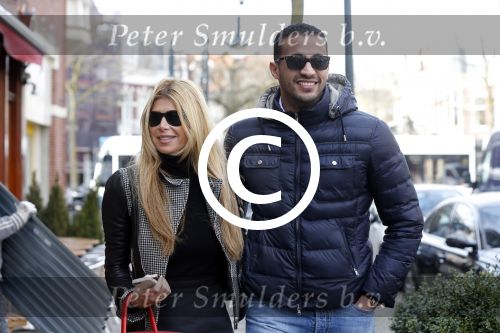 Amsterdam 25 maart 2013
Estelle Cruijff en Badr Hari op de cornelis schuytstraat.
Peter Smulders bv