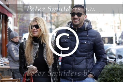 Amsterdam 25 maart 2013
Estelle Cruijff en Badr Hari op de cornelis schuytstraat.
Peter Smulders bv