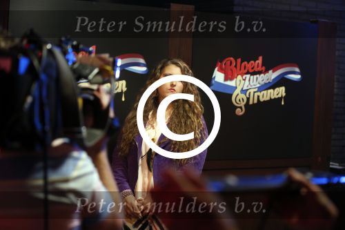 Hoofddorp 19 maart 2013
Opnames bloed zweet en tranen met Jeroen v d Boom en de juryleden Danny de Munk Roxeanne en Dre Hazes en Gerard Joling bij Claus partyhouse.
Peter Smulders bv