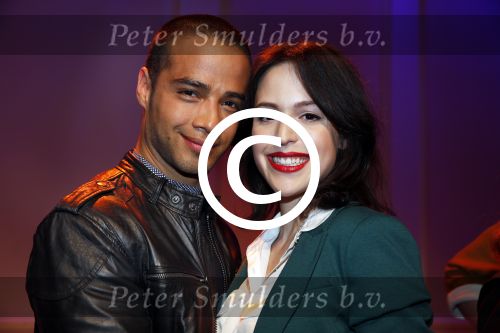 Hilversum 18 maart 2013
Perspresentatie nieuwe soap rtl V Malaika in studio 21. Curt Fontin met Nina v Koppen
Peter Smulders bv