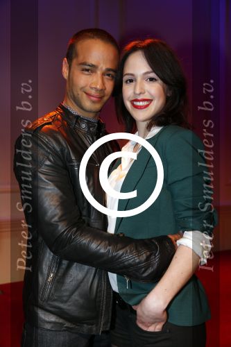 Hilversum 18 maart 2013
Perspresentatie nieuwe soap rtl V Malaika in studio 21. Curt Fontin met Nina v Koppen
Peter Smulders bv