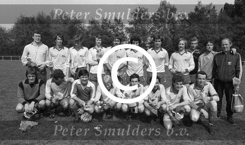 1981 Aalst, Kampioenswedstrijd DVS-Gestelse Boys
Foto Peter Smulders BV