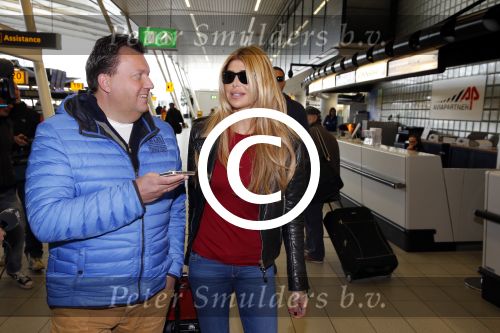 Schiphol 13 maart 2013
Badr Hari en Estelle Cruijff vertrekken vanaf schiphol naar Zagreb waar Badr een K1 event heeft. Edwin Bredius
Peter Smulders bv