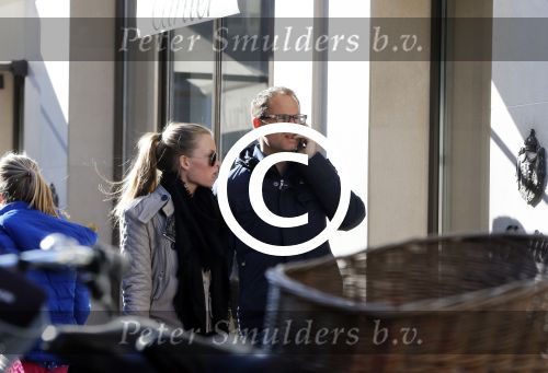 Amsterdam 4 maart 2013
Frank de Boer met zijn dochter Romy aan het winkelen op de pc hooftstraat.
Peter Smulders bv