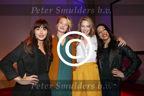 Hilversum 18 maart 2013
Perspresentatie nieuwe soap rtl V Malaika in studio 21. GAMZE TAZIM, EVA SMID, MELISSA DROST EN ZAHRA OUAJIL

Peter Smulders bv