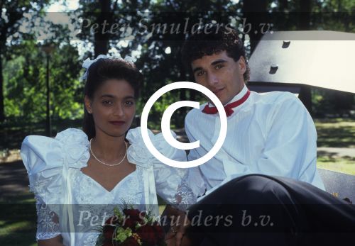 Eindhoven, 29 Augustus 1991
Trouwen Gerald Vanenburg met Marielle Vanenburg
Foto Peter Smulders BV