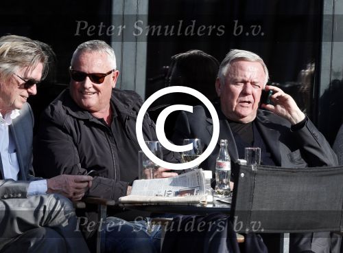 Amsterdam 5 maart 2013
Harry Mens en Rob Heilbronn op terras.
Peter Smulders bv
