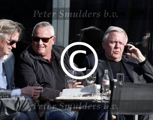 Amsterdam 5 maart 2013
Harry Mens en Rob Heilbronn op terras.
Peter Smulders bv