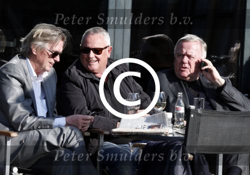 Amsterdam 5 maart 2013
Harry Mens en Rob Heilbronn op terras.
Peter Smulders bv