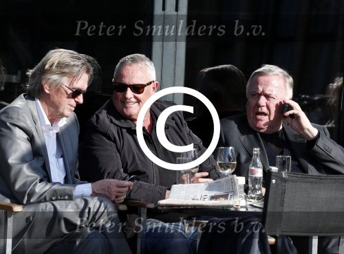 Amsterdam 5 maart 2013
Harry Mens en Rob Heilbronn op terras.
Peter Smulders bv
