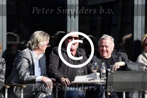 Amsterdam 5 maart 2013
Harry Mens en Rob Heilbronn op terras.
Peter Smulders bv