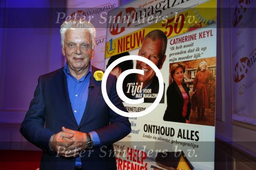 Hilversum 5 maart 2013
Prresentatie tijdschrift/magazine van TV Max in studio 21. Jan Slagter
Peter Smulders bv