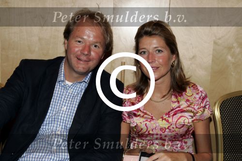 Amsterdam 10 september 2005
Modeshow Mart Visser in het Hilton.
Vanessa Loudon en Jannes Smalbraak
Peter Smulders bv