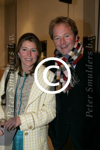 Amsterdam 12 maart 2005
Modeswow Mart Visser in het Hilton.
Vanessa Loudon met Janus Smalbraak
Peter Smulders bv