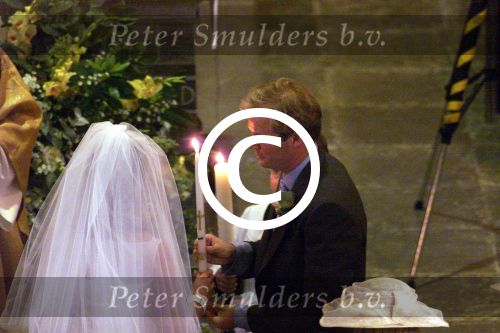Leende 28 Augustus 1999
Kerkelijk huwelijk van Vanessa Loudon
met haar man Janus Smalbraak
