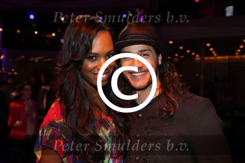 Hilversum 18 maart 2013
Perspresentatie nieuwe soap rtl V Malaika in studio 21. Juvat Westendorp en Jasmine Sendar
Peter Smulders bv