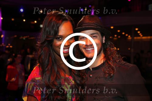 Hilversum 18 maart 2013
Perspresentatie nieuwe soap rtl V Malaika in studio 21. Juvat Westendorp en Jasmine Sendar
Peter Smulders bv