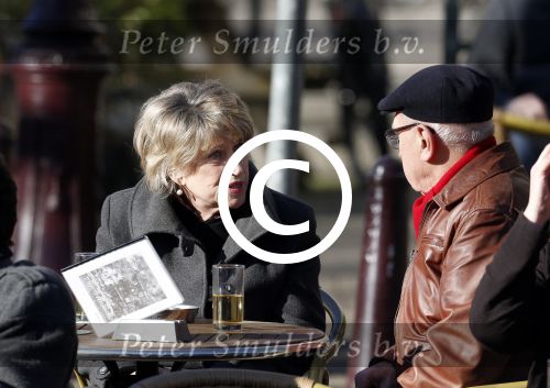 Amsterdam 4 maart 2013
Jenny Arean op terras in Amsterdam.
Peter Smulders bv