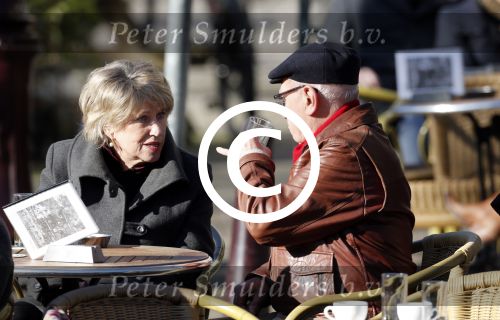 Amsterdam 4 maart 2013
Jenny Arean op terras in Amsterdam.
Peter Smulders bv