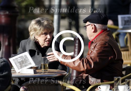 Amsterdam 4 maart 2013
Jenny Arean op terras in Amsterdam.
Peter Smulders bv