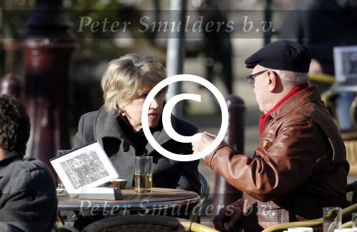 Amsterdam 4 maart 2013
Jenny Arean op terras in Amsterdam.
Peter Smulders bv