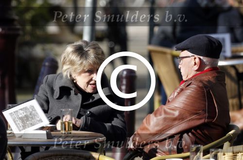 Amsterdam 4 maart 2013
Jenny Arean op terras in Amsterdam.
Peter Smulders bv