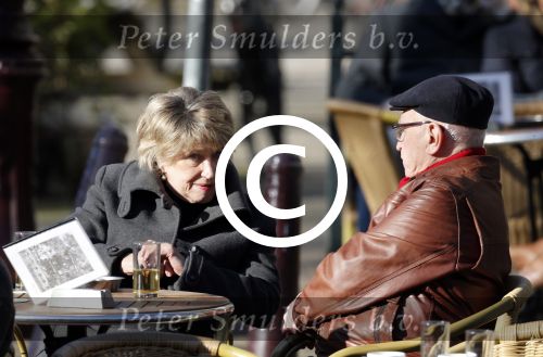 Amsterdam 4 maart 2013
Jenny Arean op terras in Amsterdam.
Peter Smulders bv