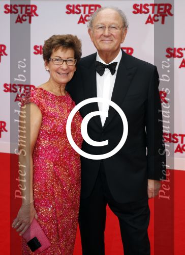Scheveningen 3maart 2013
Premiere sisteract in het circustheater.
Joop v d Ende met zijn vrouw Janine  v d Ende
Peter Smulders bv