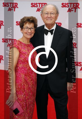 Scheveningen 3maart 2013
Premiere sisteract in het circustheater.
Joop v d Ende met zijn vrouw Janine  v d Ende
Peter Smulders bv