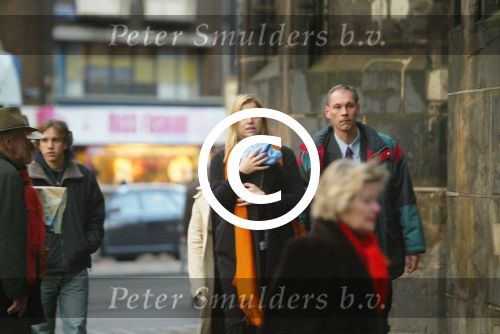 Amsterdam 28 december 2003
Prinses Maxima en Prinses Amalia wandelen met ouders Maxima en broer en zus bij Paleis op de Dam.Jorge Zorreguita en Carmen Zorreguita