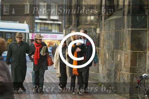 Amsterdam 28 december 2003
Prinses Maxima en Prinses Amalia wandelen met ouders Maxima en broer en zus bij Paleis op de Dam.Jorge Zorreguita en Carmen Zorreguita