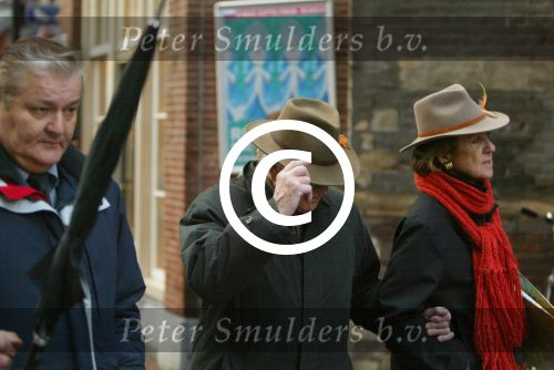 Amsterdam 28 december 2003
Prinses Maxima en Prinses Amalia wandelen met ouders Maxima en broer en zus bij Paleis op de Dam.Jorge Zorreguita en Carmen Zorreguita