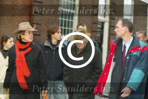 Amsterdam 28 december 2003
Prinses Maxima en Prinses Amalia wandelen met ouders Maxima en broer en zus bij Paleis op de Dam.Jorge Zorreguita en Carmen Zorreguita