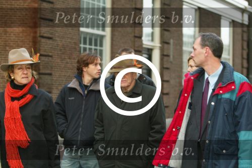 Amsterdam 28 december 2003
Prinses Maxima en Prinses Amalia wandelen met ouders Maxima en broer en zus bij Paleis op de Dam.Jorge Zorreguita en Carmen Zorreguita