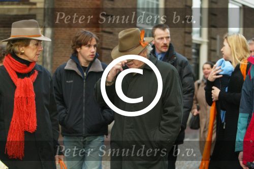 Amsterdam 28 december 2003
Prinses Maxima en Prinses Amalia wandelen met ouders Maxima en broer en zus bij Paleis op de Dam.Jorge Zorreguita en Carmen Zorreguita