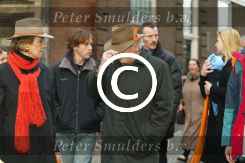 Amsterdam 28 december 2003
Prinses Maxima en Prinses Amalia wandelen met ouders Maxima en broer en zus bij Paleis op de Dam.Jorge Zorreguita en Carmen Zorreguita