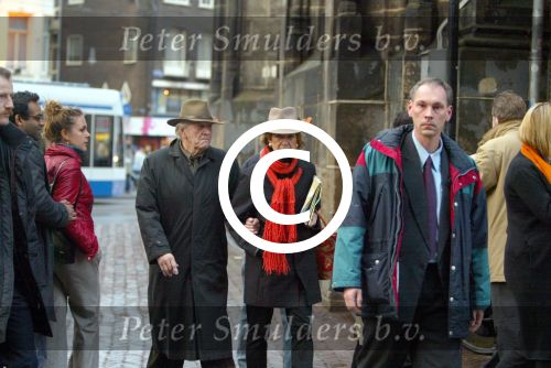 Amsterdam 28 december 2003
Prinses Maxima en Prinses Amalia wandelen met ouders Maxima en broer en zus bij Paleis op de Dam.Jorge Zorreguita en Carmen Zorreguita