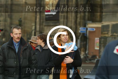Amsterdam 28 december 2003
Prinses Maxima en Prinses Amalia wandelen met ouders Maxima en broer en zus bij Paleis op de Dam.Jorge Zorreguita en Carmen Zorreguita
Peter Smulders bv