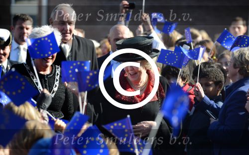 Bergen 12 maart 2013
Koningin Beatrix bij 50 jarig bestaan europese school in bergen.
Peter Smulders bv