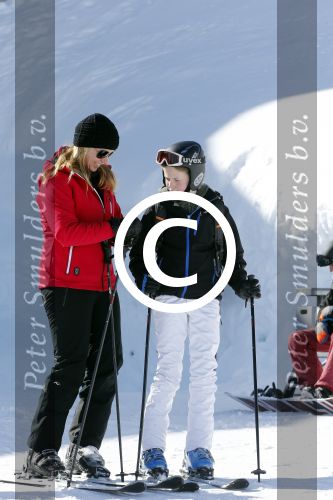 Lech 1 maart 2013
Linda de Mol met dochter Noa in Lech op skivakantie.
Peter Smulders bv