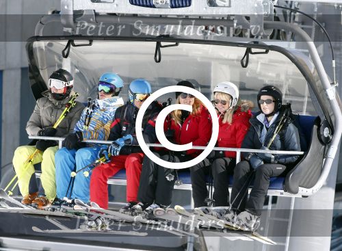 Lech 1 maart 2013
Linda de Mol met dochter Noa in Lech op skivakantie.
Peter Smulders bv