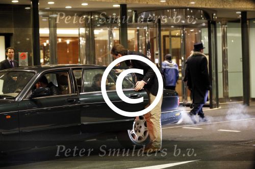 Amsterdam Breukelen 11 maart 2013
Mariska v Kolck met nieuwe vriend Rick Meijer bij het okura hotel en dasarna kussend bij haar huis in Breukelen.
Peter Smulders bv