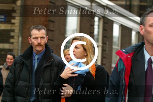 Amsterdam 28 december 2003
Prinses Maxima en Prinses Amalia wandelen met ouders Maxima en broer en zus bij Paleis op de Dam.Jorge Zorreguita en Carmen Zorreguita