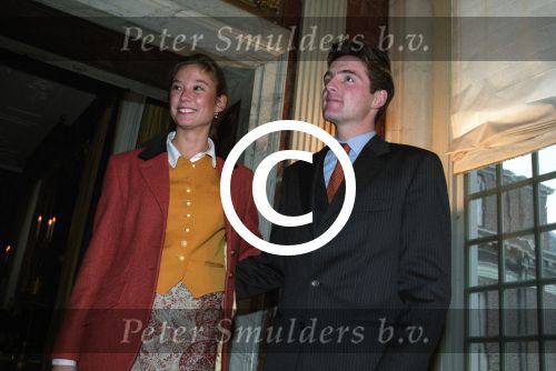 Apeldoorn, 29 November 1997
Verloving van Prins Maurits met Prinses Marilene (Marilene v d Broek, dochter van oud minister v d Broek)
Foto Peter Smulders BV