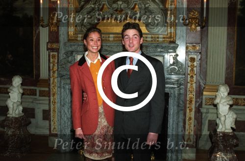 Apeldoorn, 29 November 1997
Verloving van Prins Maurits met Prinses Marilene (Marilene v d Broek, dochter van oud minister v d Broek)
Foto Peter Smulders BV
