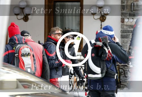 Zurs 19 februari 2013
Prinses Caroline van Monaco en haar dochter op ski vakantie in Zurs/Lech.
Peter Smulders bv